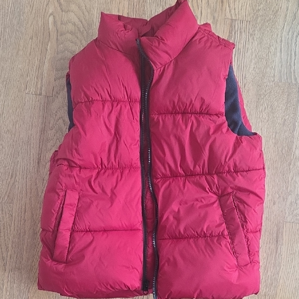 Old Navy Kids Cherry Red Puffer Vest